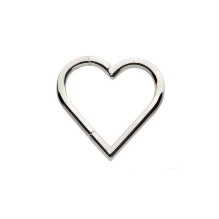Heart Clicker in Titanium