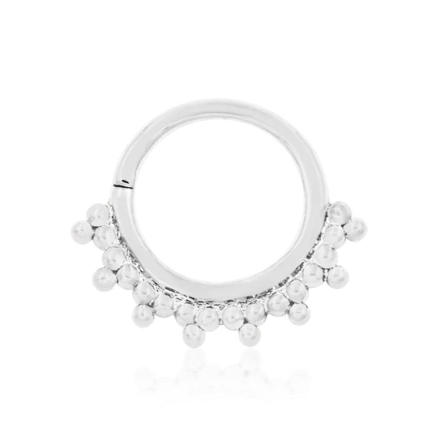 Tri-Bead Seam 14kt Gold