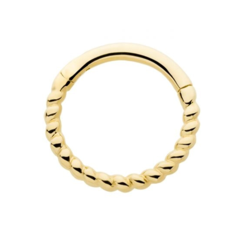 Twisted Rope 14kt Gold