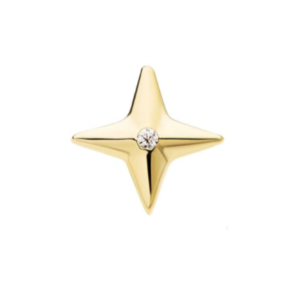 North Star Press-fit Jewelry in 14kt Gold