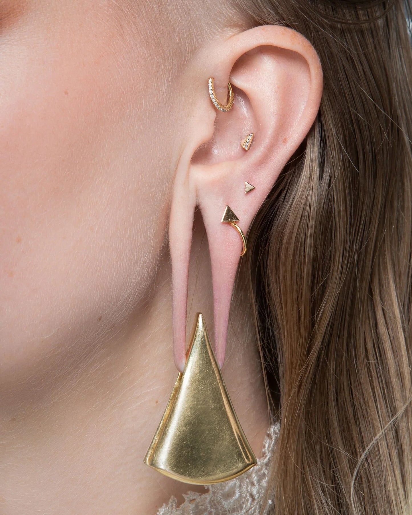 Triangle - Threadless - Buddha Jewelry