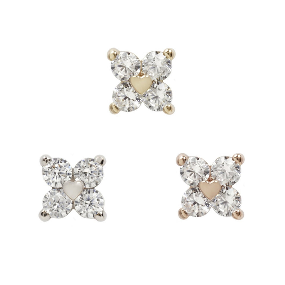 Corazon - CZ - Threadless