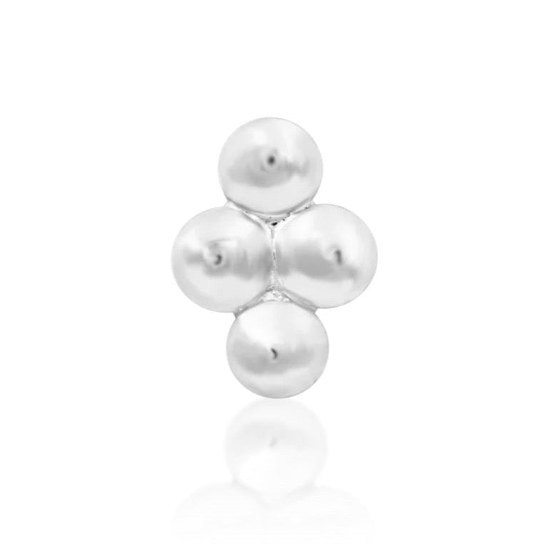 Junipurr - Beaded Diamond - Gold - Threadless