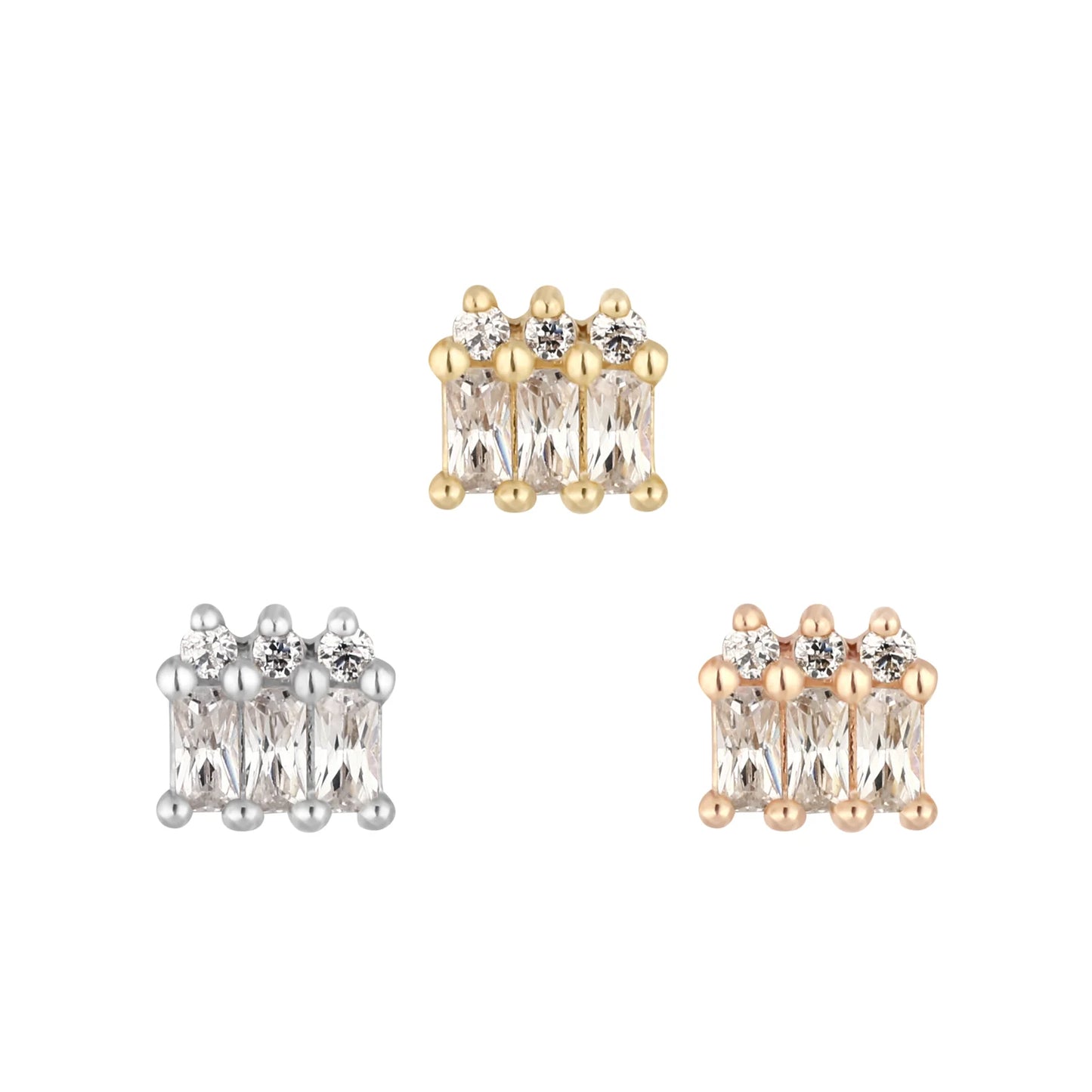 Excess - CZ - Threadless - Buddha Jewelry