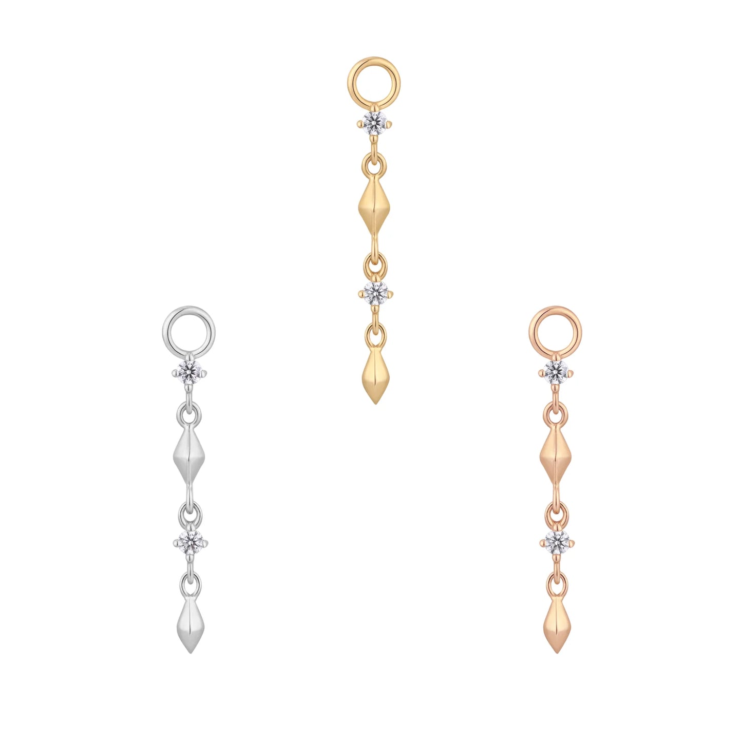 Ischia - CZ - Charm - Buddha Jewelry