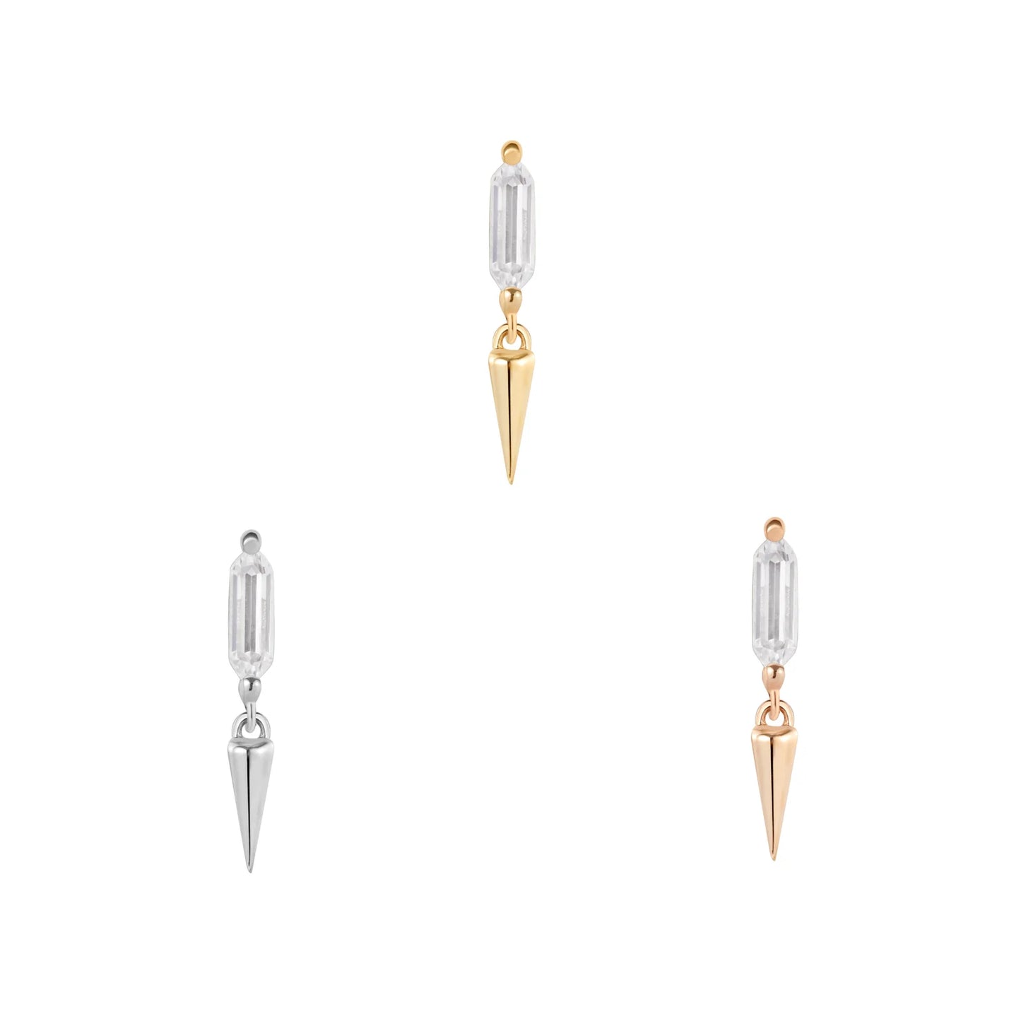 Musea - CZ - Threadless - Buddha Jewelry