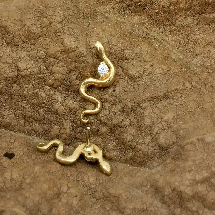 Snake - 14kt Press-fit