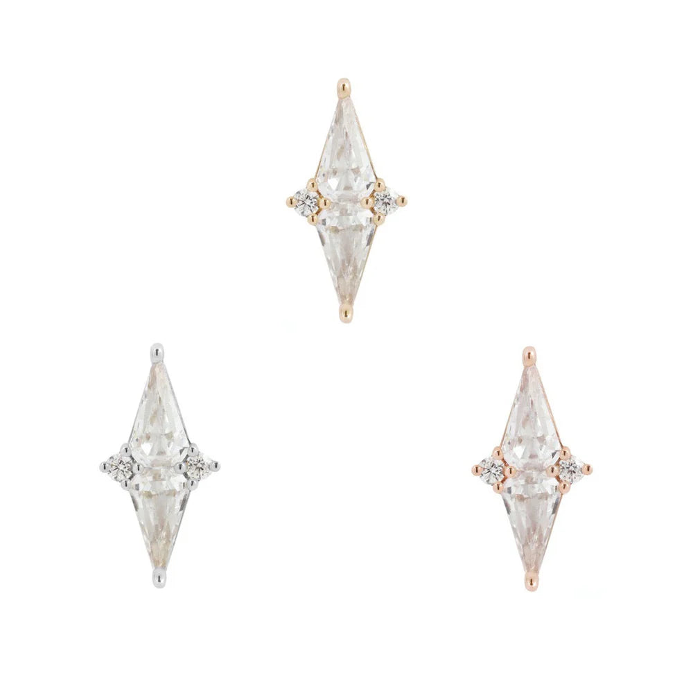 Hi, Society - CZ - Threadless - Buddha Jewelry