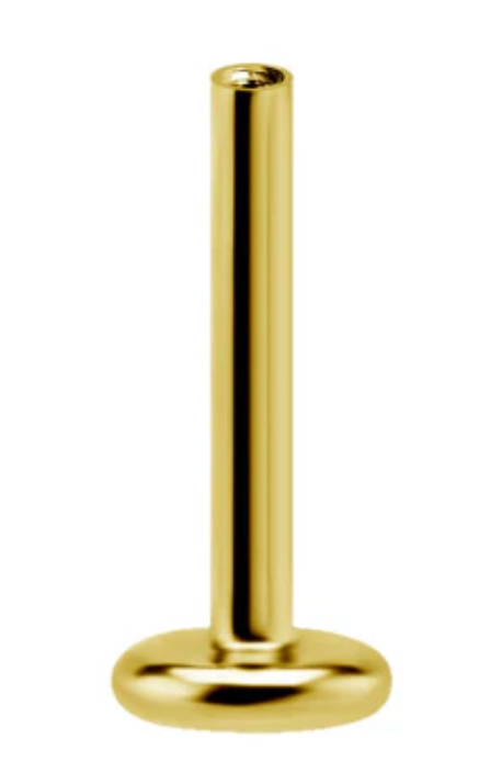 Labret Post - Threadless & Threaded