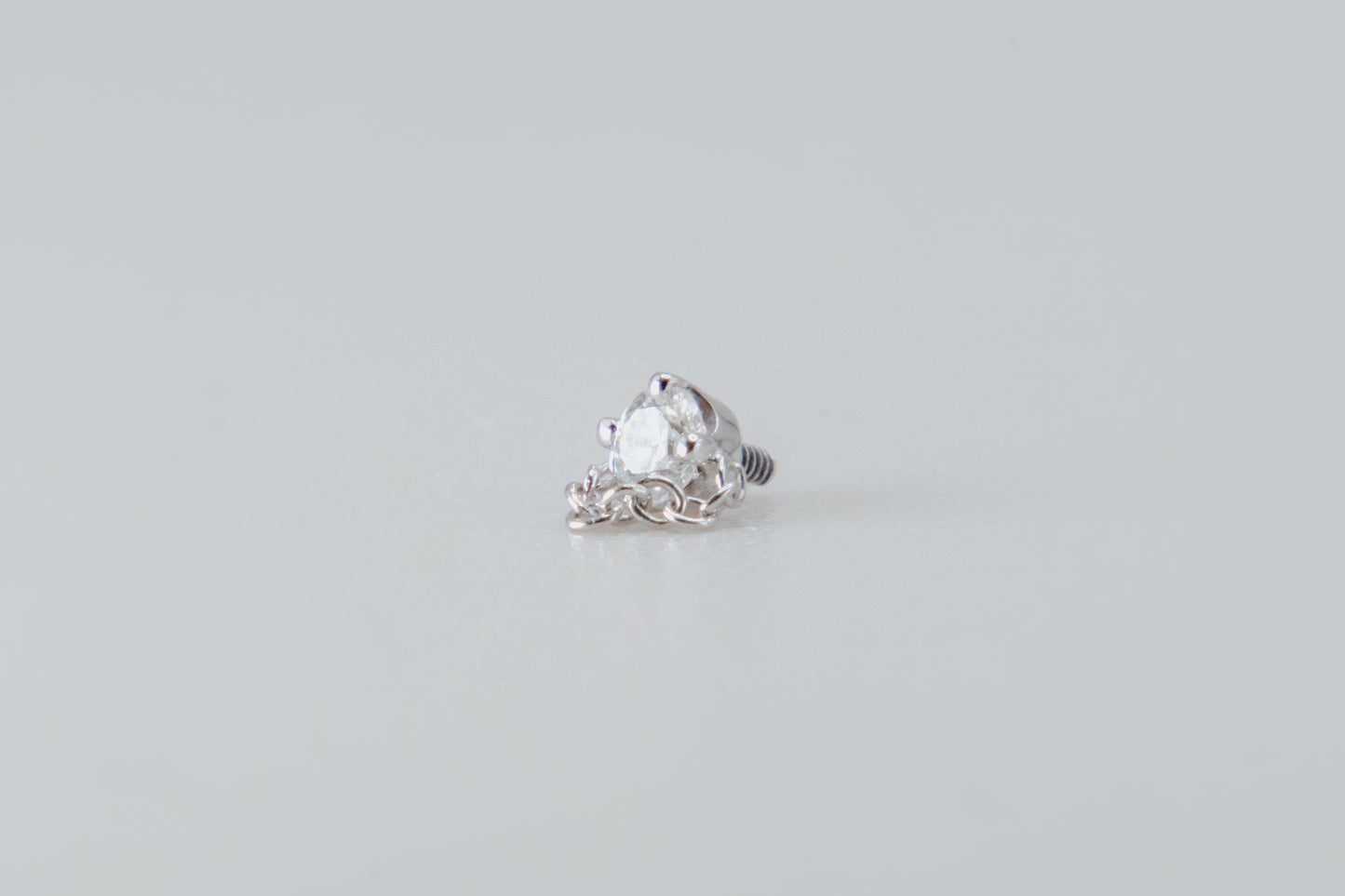 BVLA - Rianna - White Gold- Diamond - Threaded