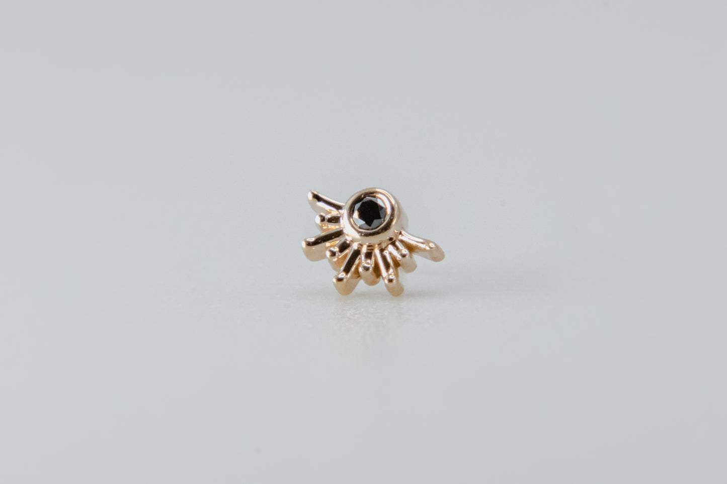 BVLA - Live To Tell - Yellow Gold - Black Diamond - Threadless
