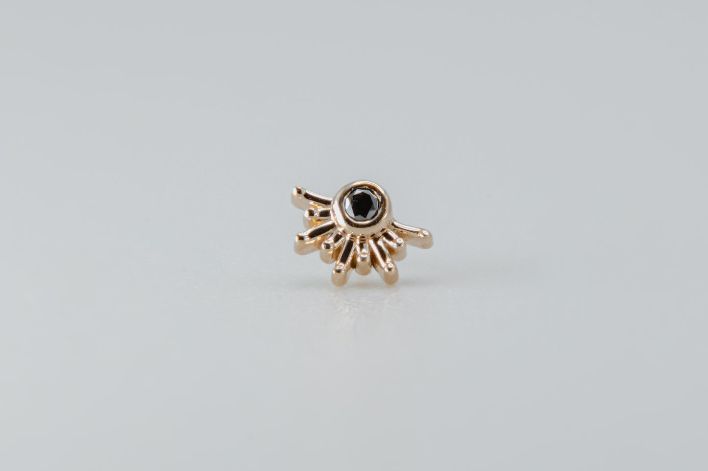 BVLA - Live To Tell - Yellow Gold - Black Diamond - Threadless