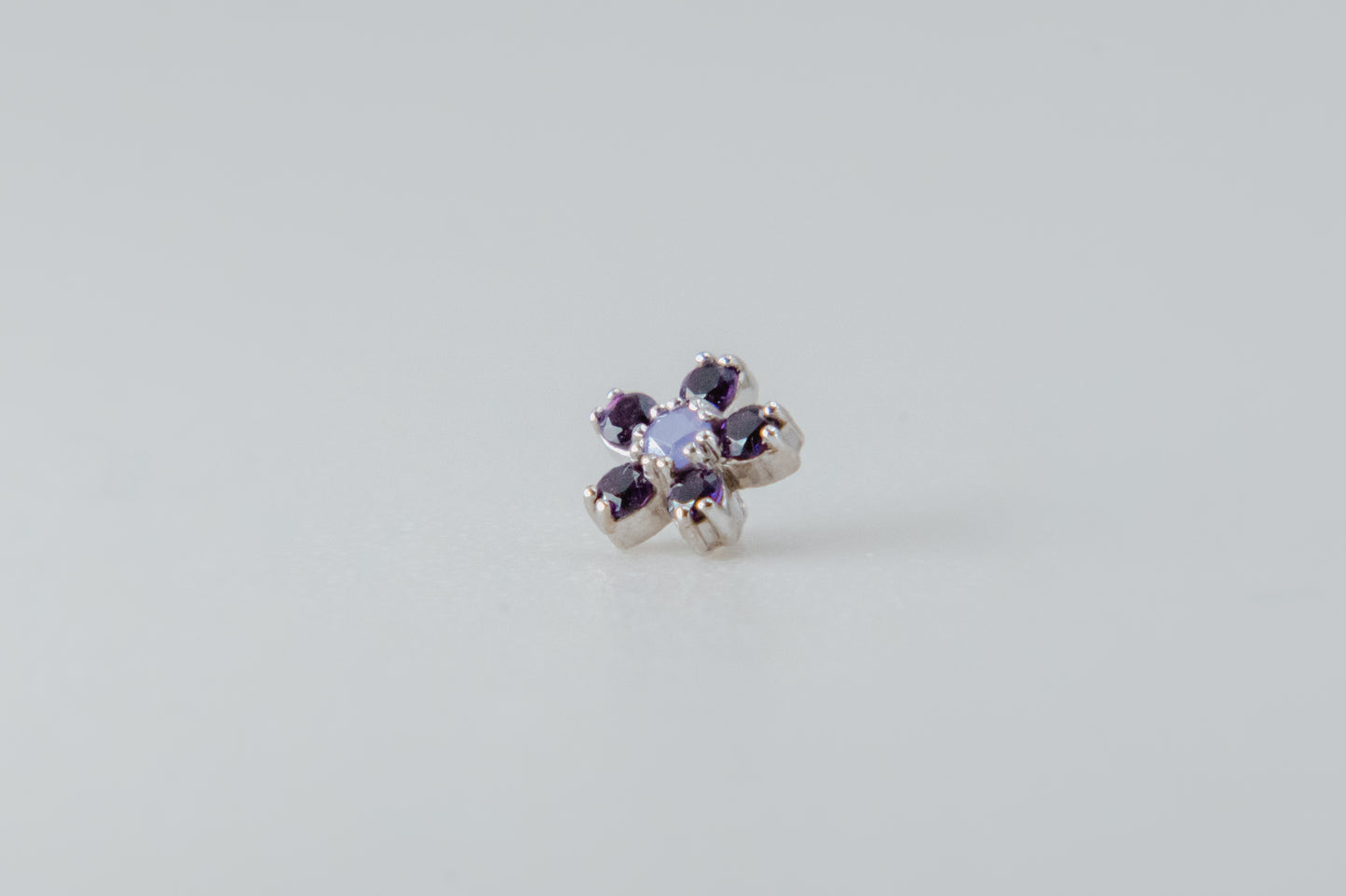 BVLA - Cherry Blossom - White Gold - Amethyst