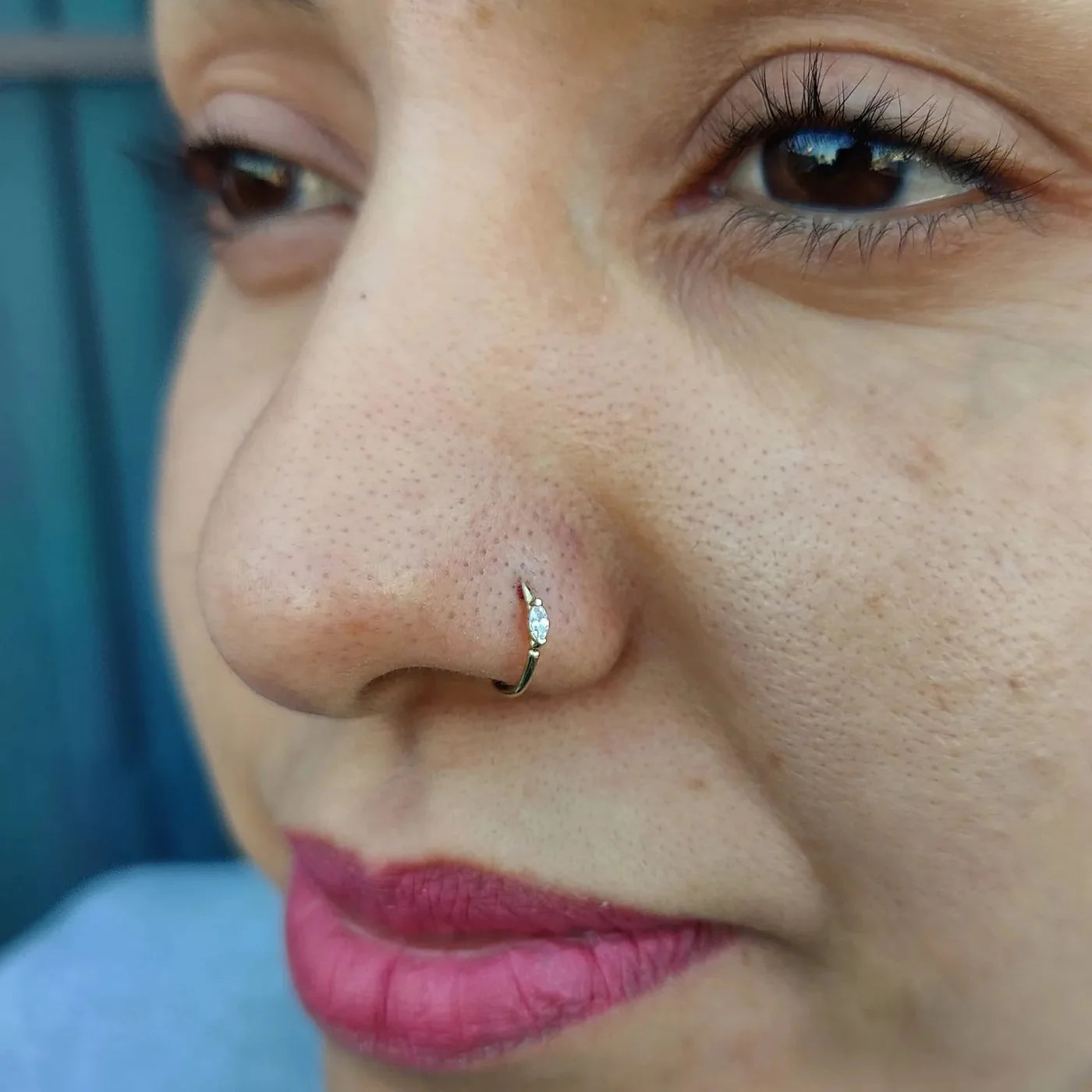 Zuri - CZ - Seam Ring - Buddha Jewelry