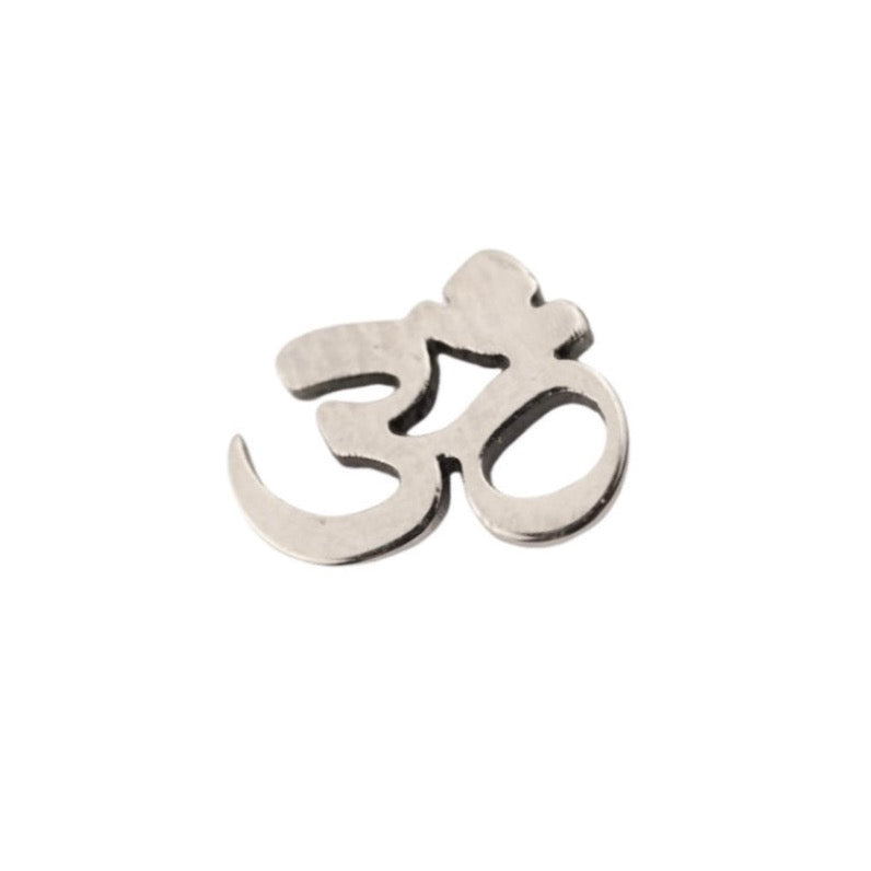 Ohm Symbol Press-fit Jewelry in Titanium