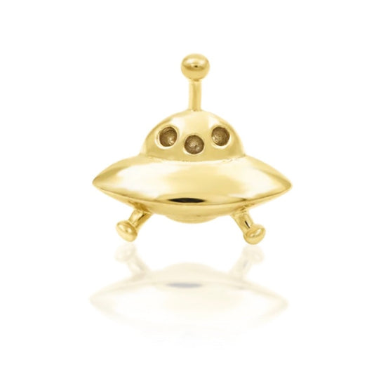 UFO Press-fit Jewelry in 14kt Gold