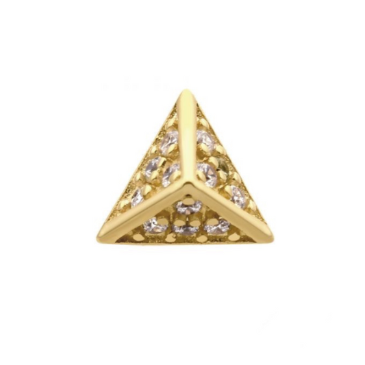 Pyramid Press-fit Jewelry in 14kt Gold