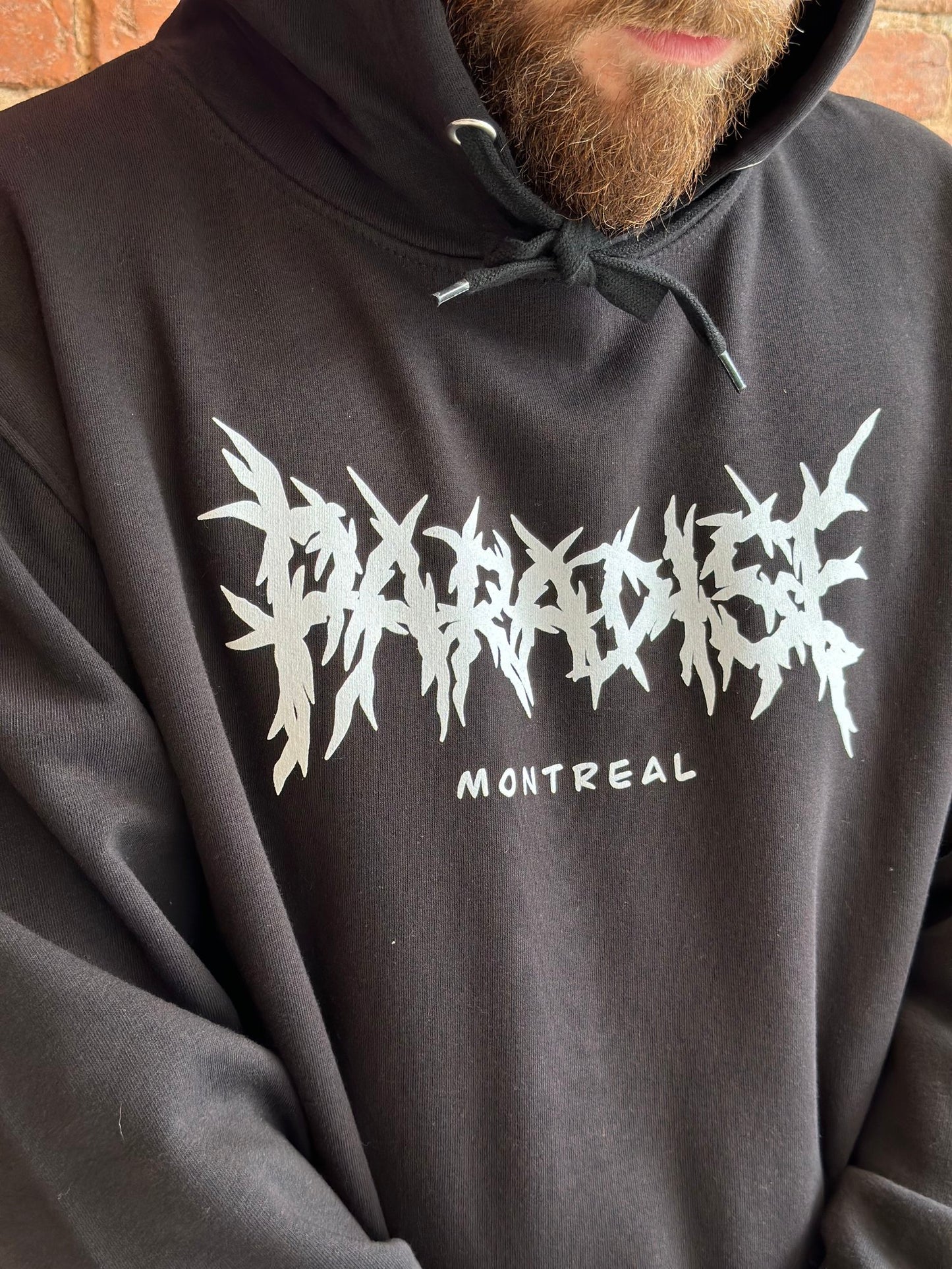 Varcity Black Hoodie