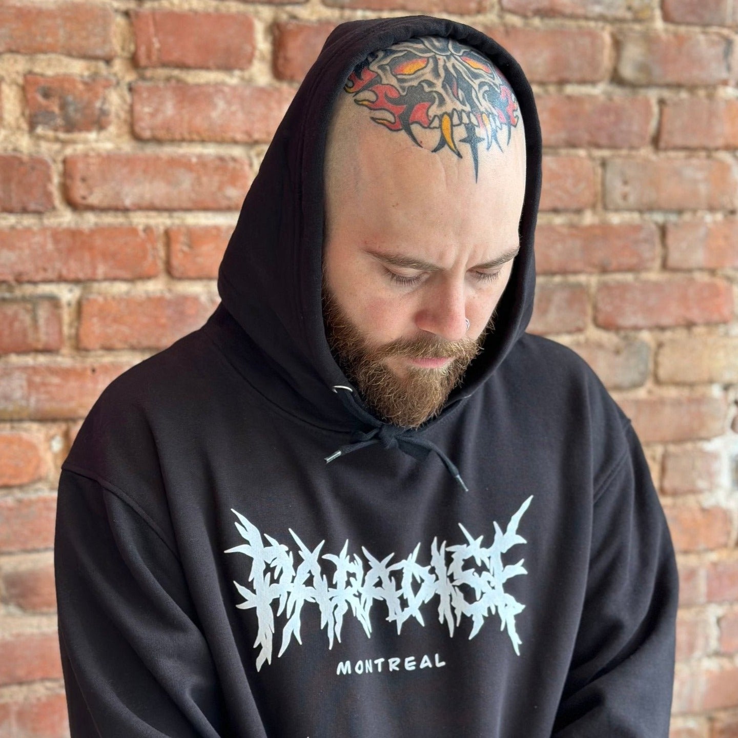 Varcity Black Hoodie