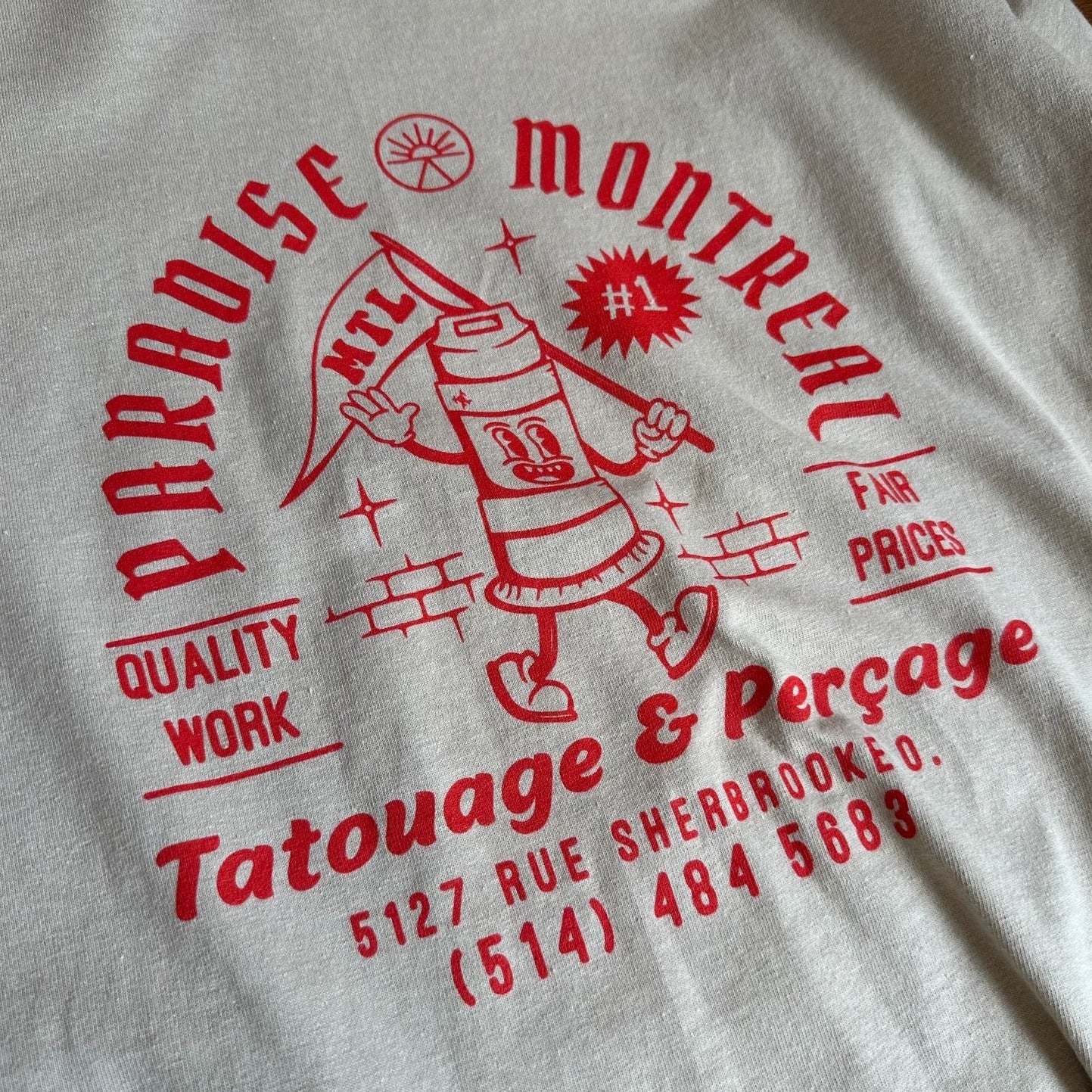 T-Shirt Red Montreal Cone