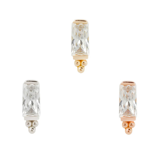 Dior - CZ - Threadless - Buddha Jewelry