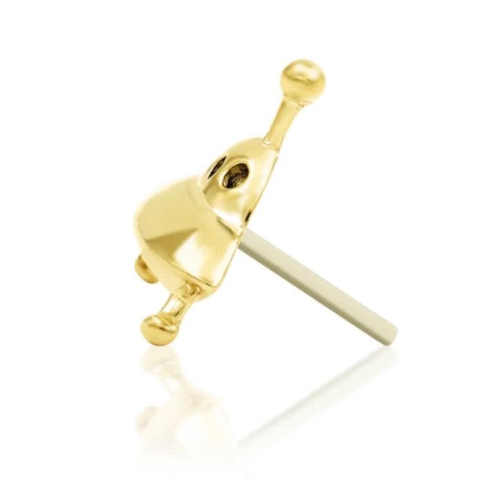 UFO Press-fit Jewelry in 14kt Gold