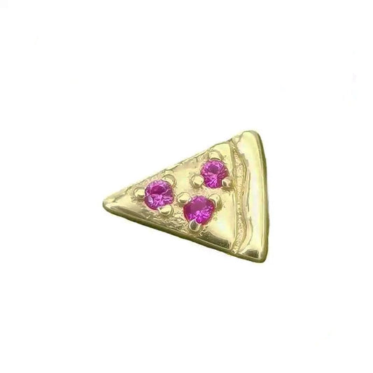 Pizza Lover - Press-fit Jewelry 14kt Gold