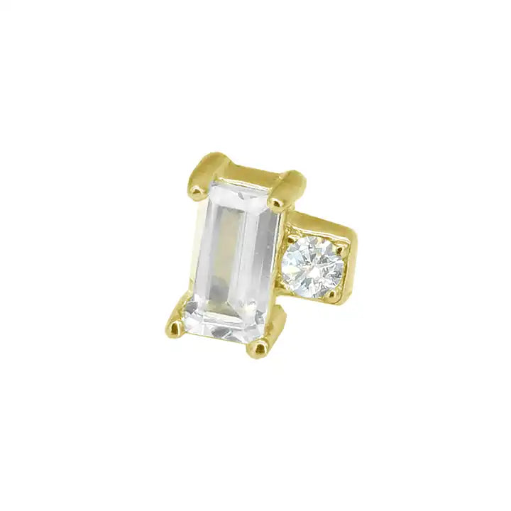 Golden Elegance - 14kt Press-fit end