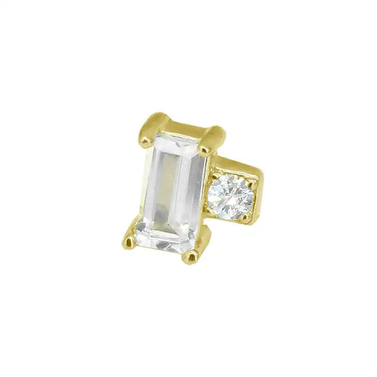Golden Elegance - 14kt Press-fit end