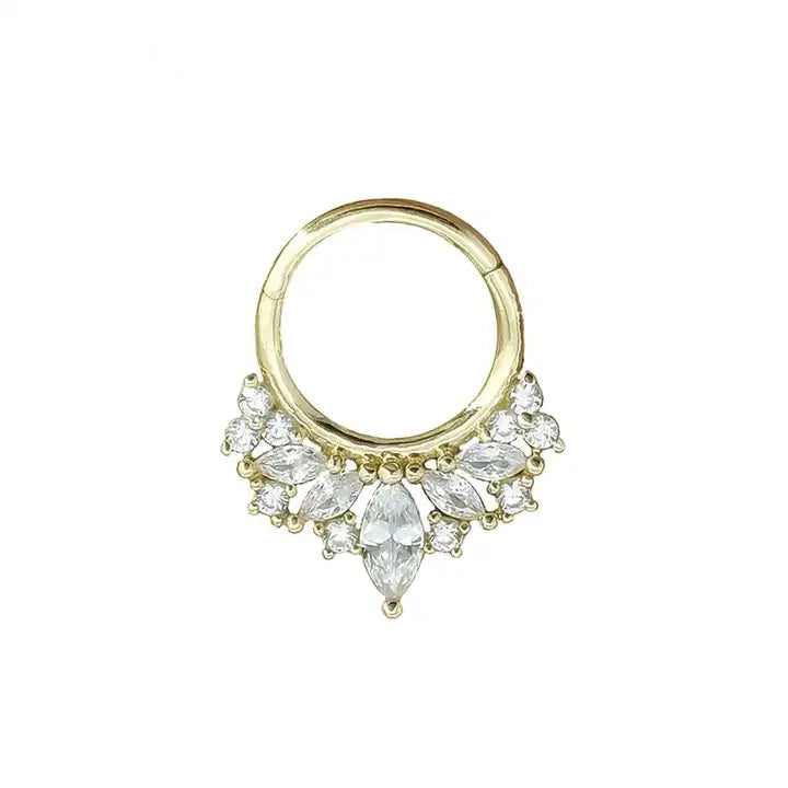 Queen's Crown - 14kt Clicker