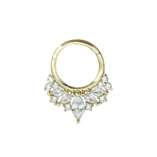 Queen's Crown - 14kt Clicker