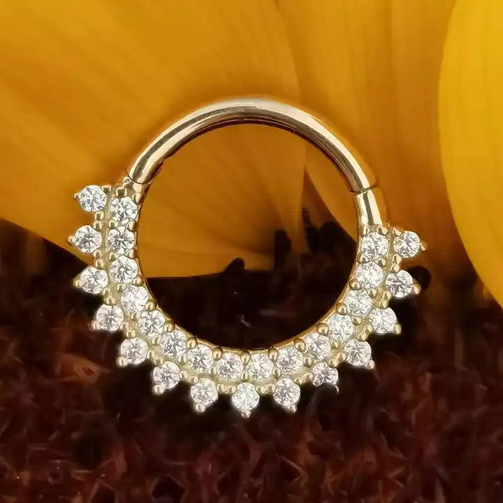 Swarovski Elegance - 14kt Clicker