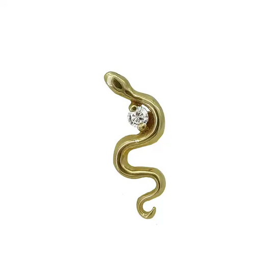 Snake - 14kt Press-fit