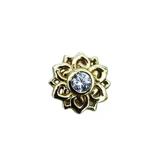 Regal Bloom - 14kt Press-fit end