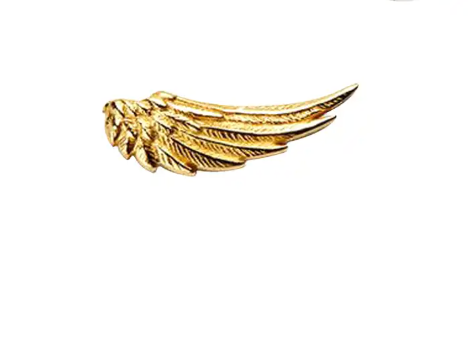 Celestial Wing - 14kt 16g Threaded end