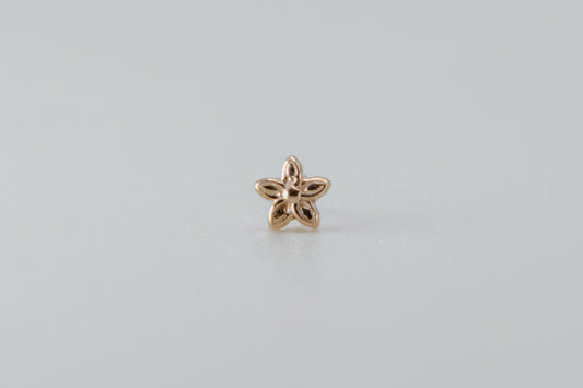 BVLA - Tiny Hibiscus - Yellow Gold - Threadless